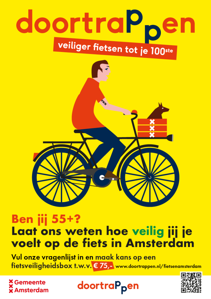 De Amsterdamse Mediafabriek | Campagne: Doortrappen