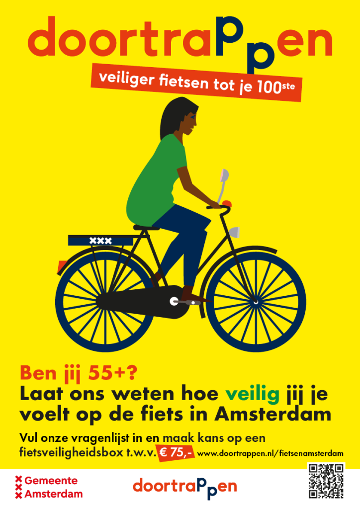 De Amsterdamse Mediafabriek | Campagne: Doortrappen