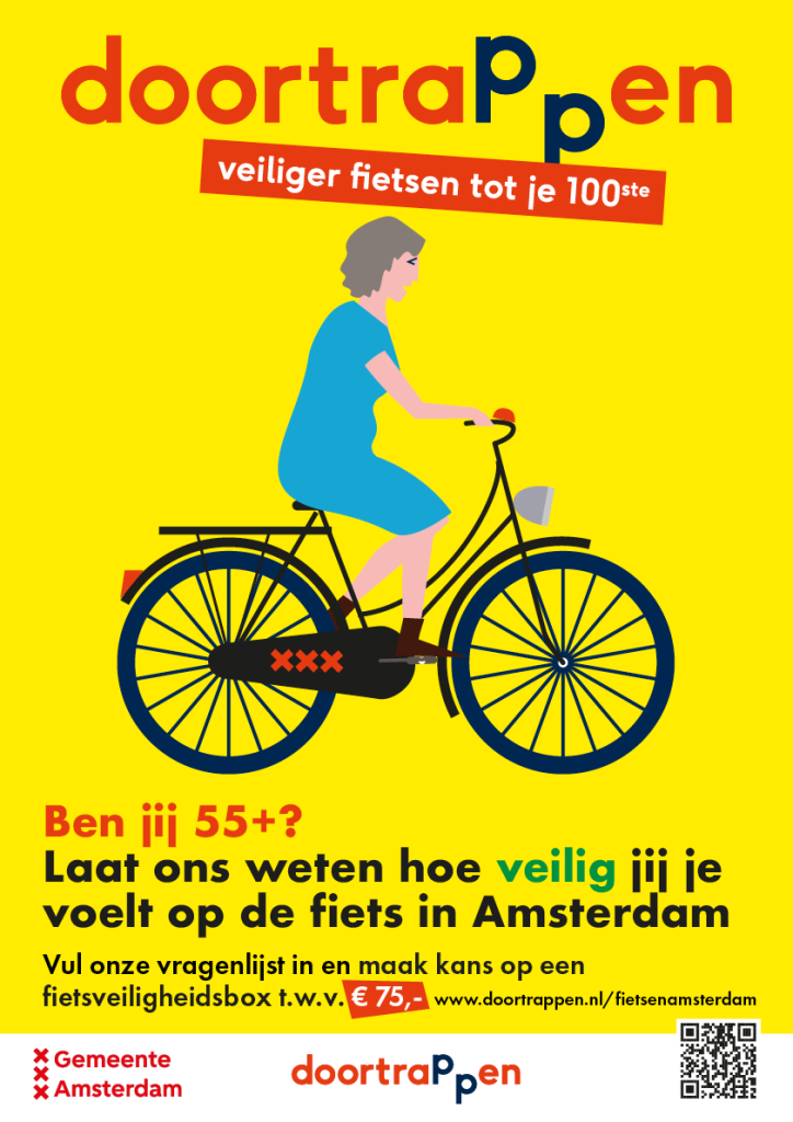 De Amsterdamse Mediafabriek | Campagne: Doortrappen