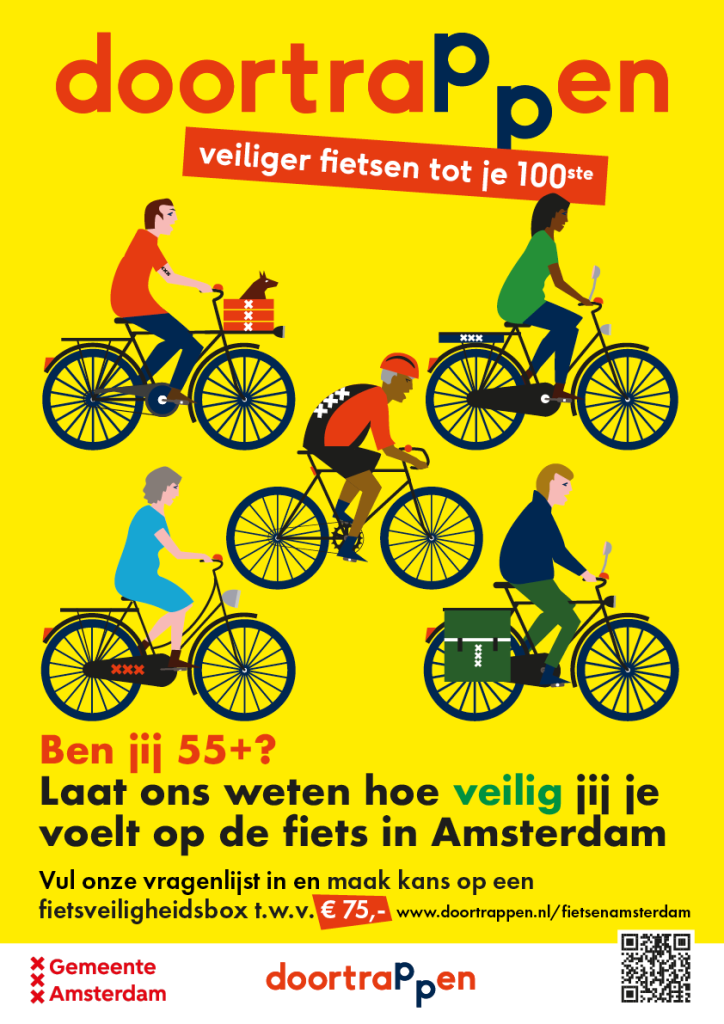 De Amsterdamse Mediafabriek | Campagne: Doortrappen